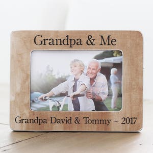 GIFT for Grandpa, Grandfather Grandpa Gift, Grandpa Picture Frame, Personalized Picture Frame, From Grandchild