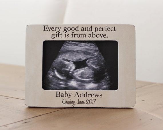 Pregnancy Announcement, Ultrasound Sonogram Frame, Expecting, Pregnancy  Personalized Picture Frame Gift Every Good and Perfect Gift