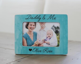 Personalized Gift for Dad, Dad Gift, Daddy and Me, Father Daughter, Father Son Picture Frame