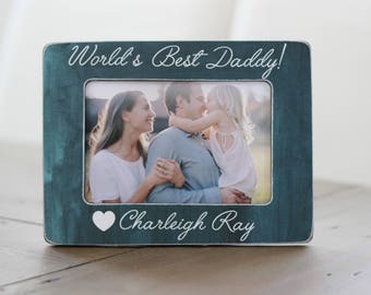 Personalized Gift for Dad | Father's Day Gift from Kids | Picture Frame | Gift for Husband | Fathers Day GIFT World's Best Dad