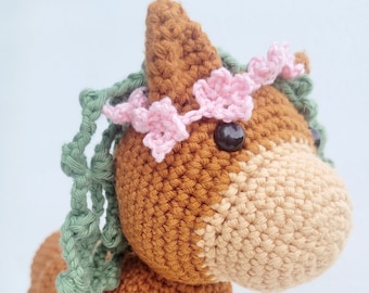 Avani earth pony amigurumi crochet PDF English Pattern
