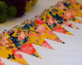 Liberty of London Tana Lawn Mini Bunting - Magical Bouquet and Clarisse