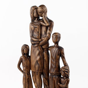 Custom Family Statue, Gift For Her, Mom Gift For Dad, Family Gifts, Wedding Gift, Personalized Gift For Family, Gift For Couple, Dad Gift
