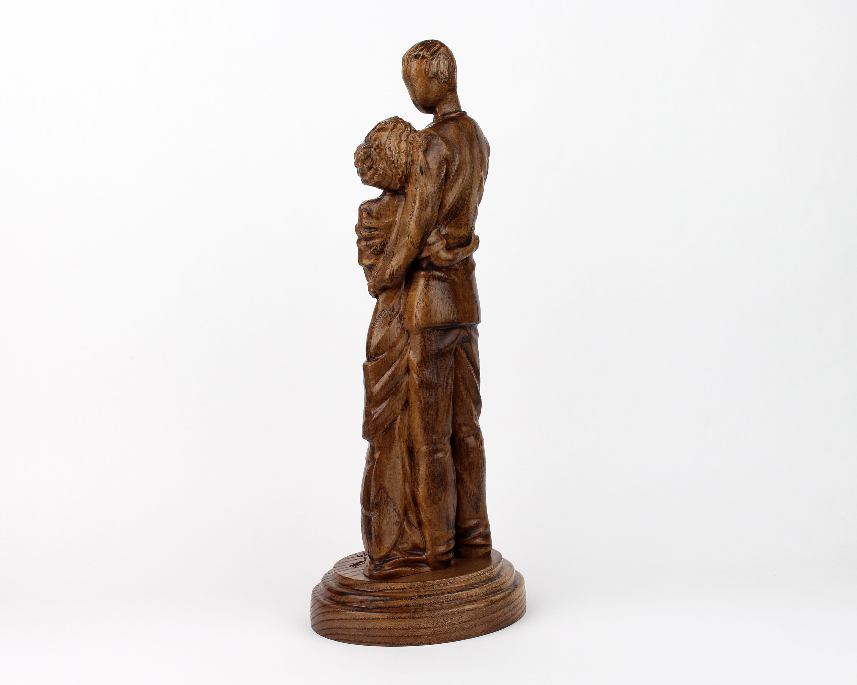 Gift for wife Wedding Anniversary Personalized Couple Statue Etsy