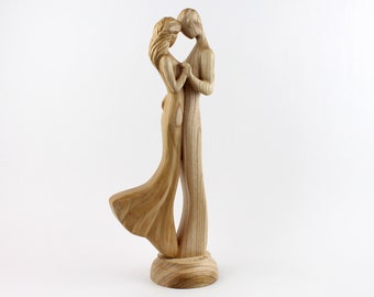 Dancing Couple Statue, Wedding Gift Ornaments, Anniversary Gifts, First Year Together Figurines, New Family Home Decor