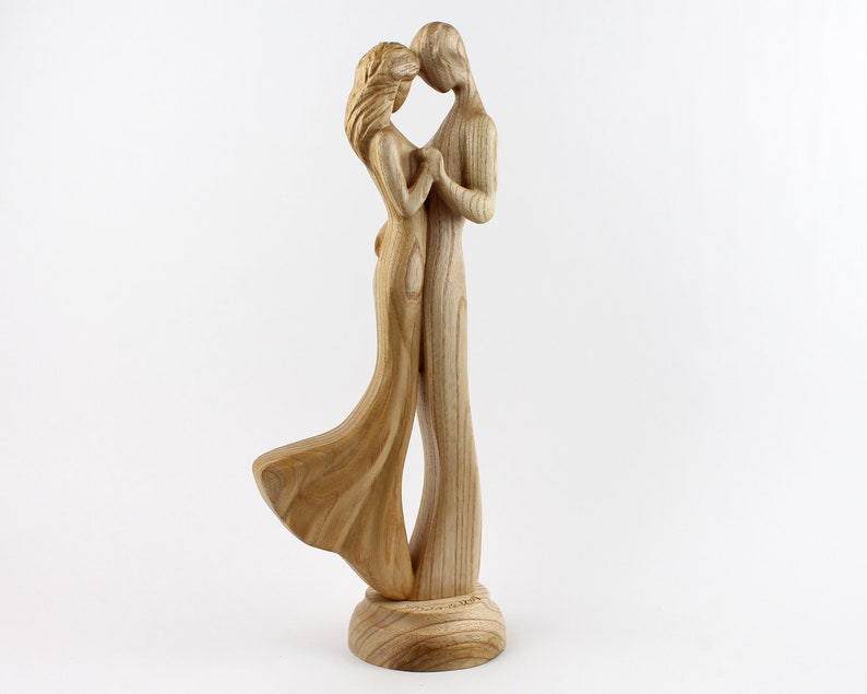 Wooden gift Wedding Anniversary 5th Anniversary Gift for image 1