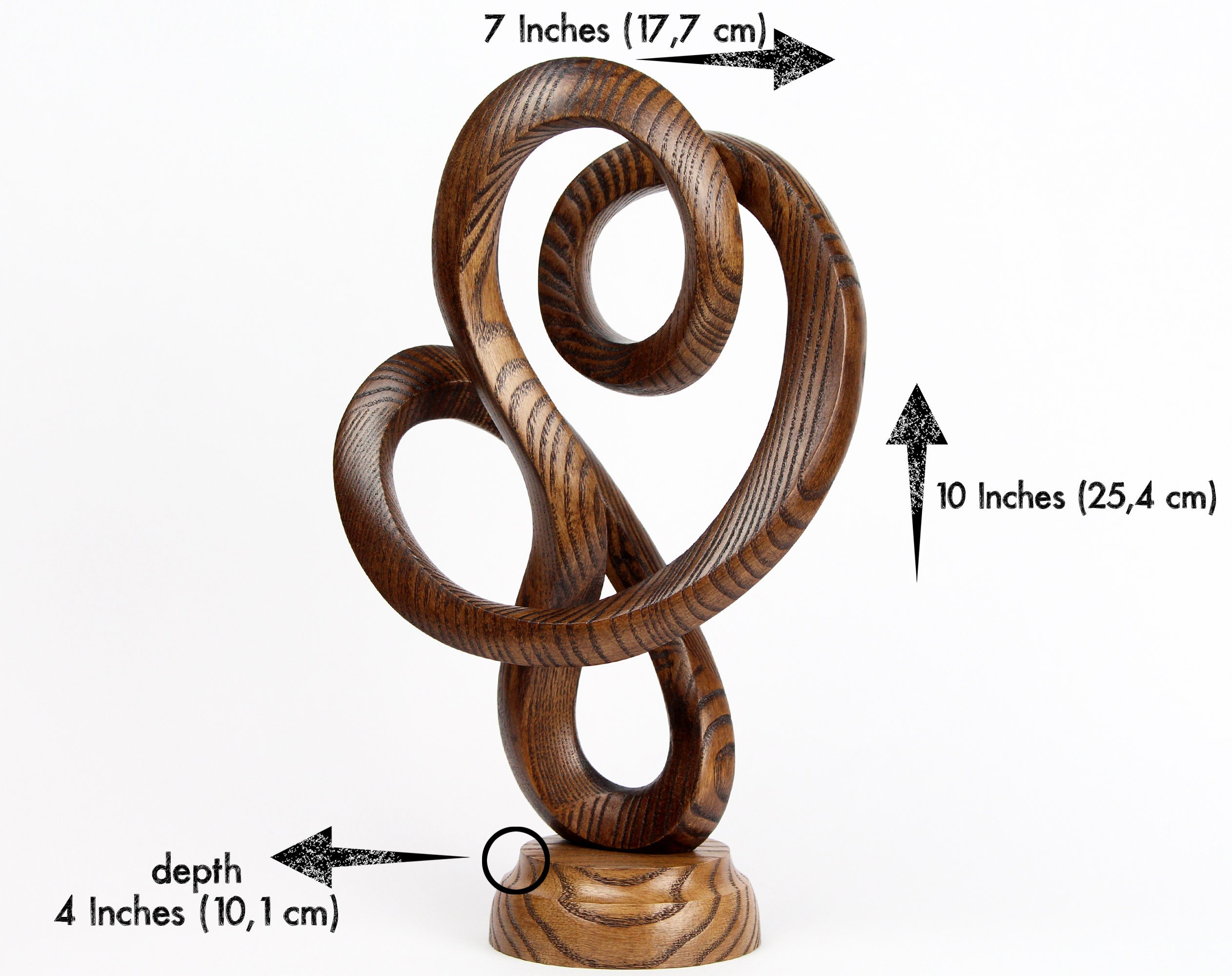 Endless Wood Sculpture, 10 Abstract Sculpture for Modern Home, Whismical Statue, Decor Sculpture, Housewarming Gift, Wood Carving, Handmade - Etsy Endless Wood Sculpture, 10 Abstract Sculpture for Modern Home, Whismical Statue, Decor Sculpture, Housewarming Gift, Wood Carving, Handmade - Etsy