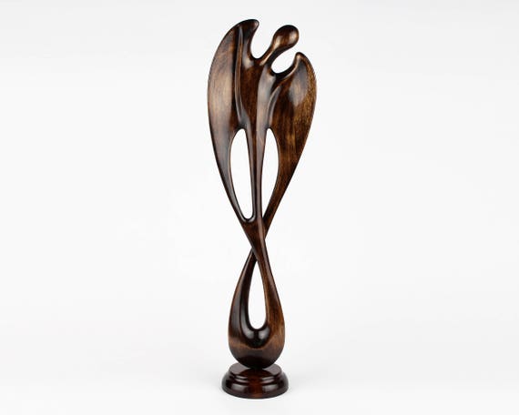 Angel statue, wooden angel, religious statue, art deco sculpture, abstract sculpture art, abstract sculpture art
