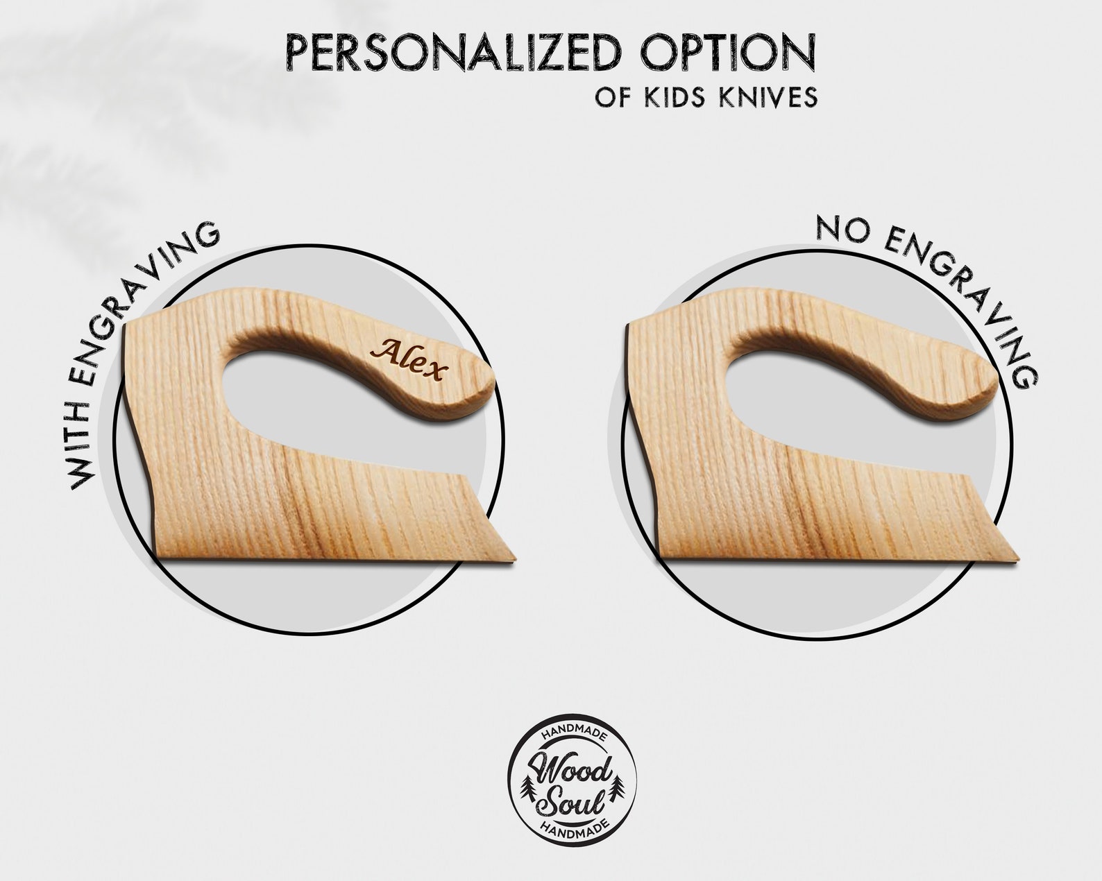 Montessori Toddler Knife Montessori Wooden Eco Natural Kids Etsy