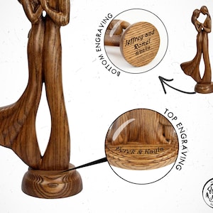 Angel statue, wooden angel, religious statue, art deco sculpture, abstract sculpture art, abstract sculpture art image 5