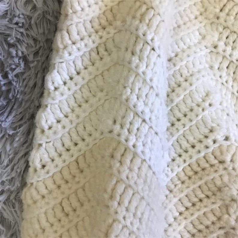 Vintage 60s Wool Shawl Fringe Crochet Cape Sweater Buttons