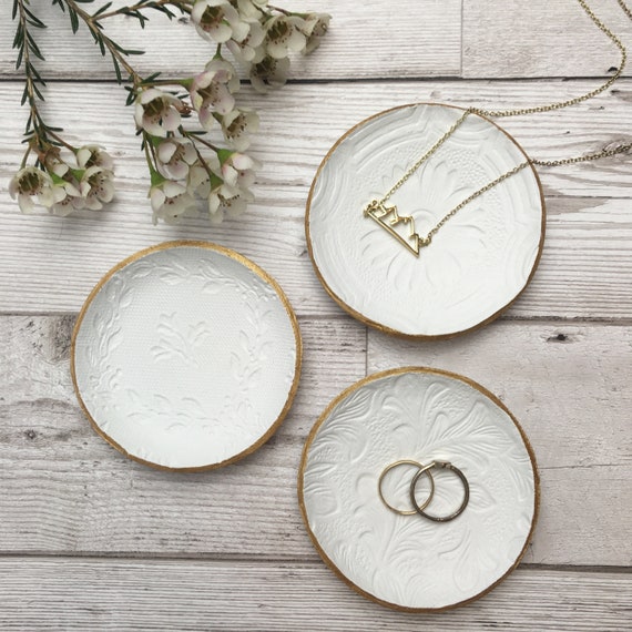 Gold cheap ring dish
