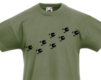 KIDS Hunter Wild Boar T-Shirt hunting gift claw hunt birthday