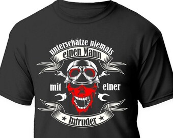 Intruder T-Shirt nur die Besten fahren Motorrad 800 1400 1800 Tuning Zubehör