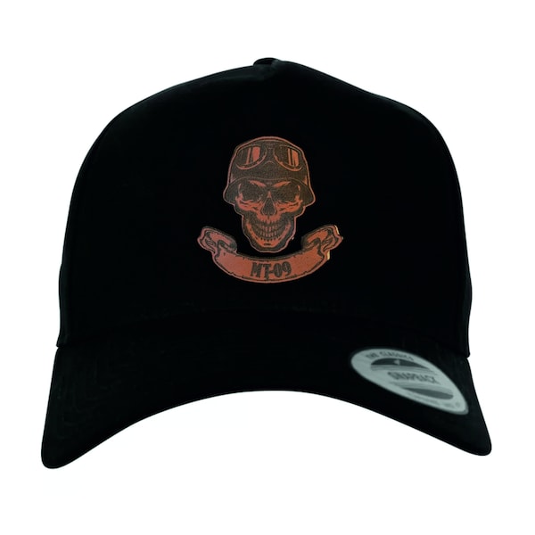 Biker MT-09 Cap mit Lederpatch