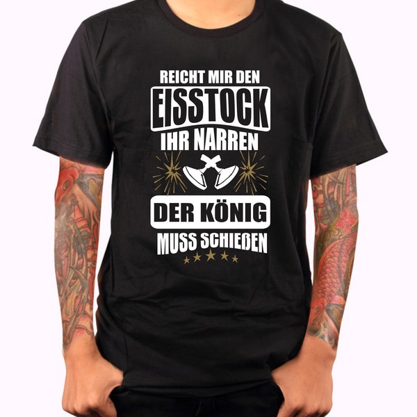 Eisstockschießen Eisstock Stockschütze Stockschießen Taube  Geschenk Tent Present