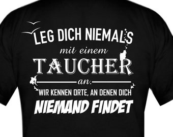 Taucher Diver Shirt T-Shirt