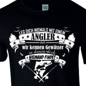 Angler T-Shirt fishing gift