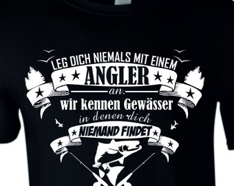 Angler T-Shirt fishing gift