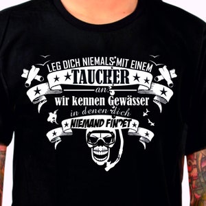 Taucher Shirt tauchen T-Shirt dive Geschenk imagem 1