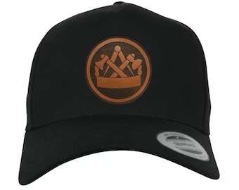 Zimmermann Zimmerer  Mütze Cap mit Lederpatch