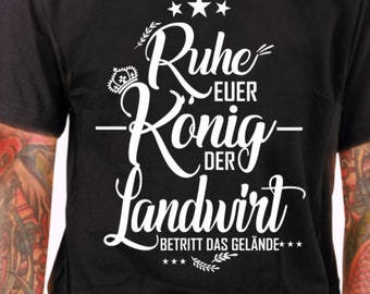 König Landwirt Premium Shirt