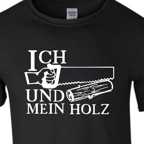 Tischler Schreiner Handwerker Holzfäller T-Shirt