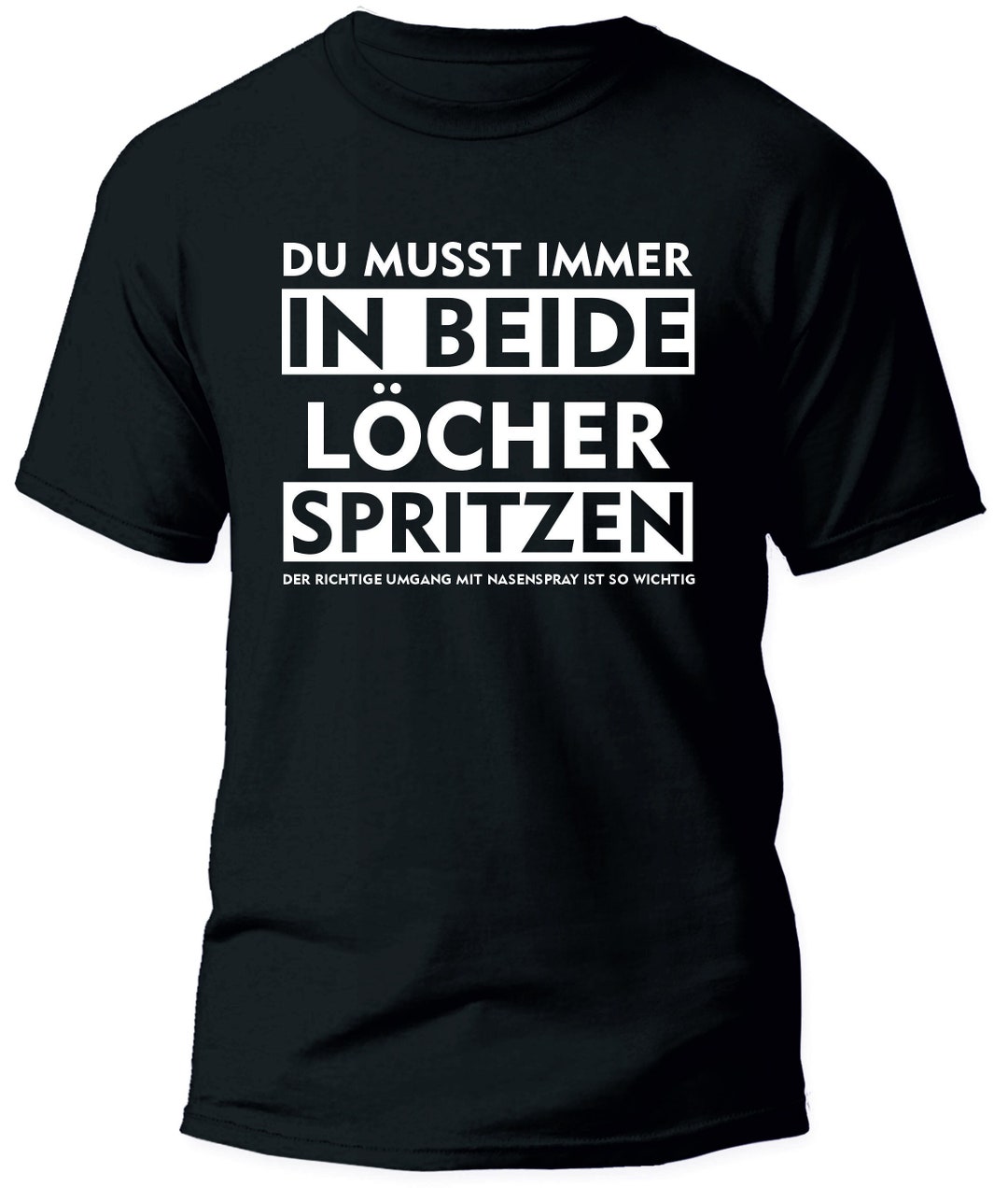 In beide Löcher spritzen Handwerker Geschenk Party TShirt Spruch