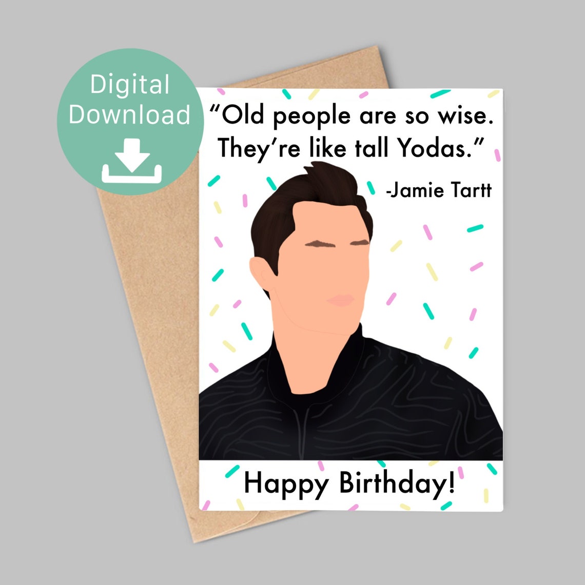 Ted Lasso Birthday Card Jamie Tartt Birthday Card Instant Etsy