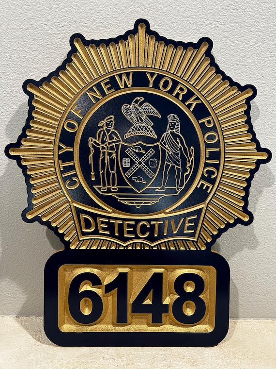NYPD ニューヨーク市警　Det. Badge #6180 NYPD ニューヨーク市警 Det. Badge #6180 NYPD ニューヨーク市警
