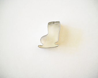 Ice Skate Cookie Cutter Vintage Metal