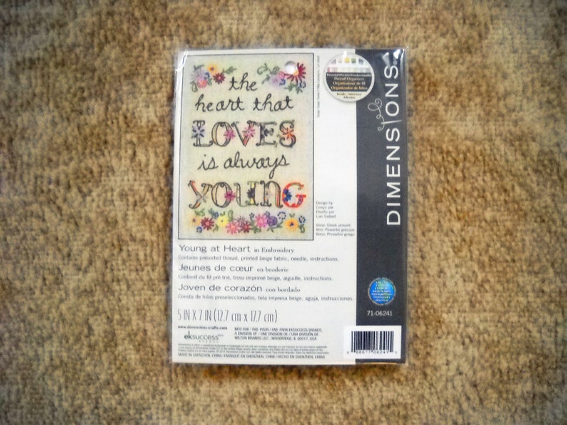 Religious Counted Cross Stitch Kit Cross With Bible Verse I Etsy