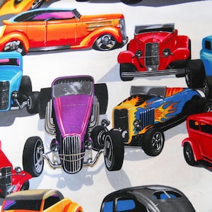 Street Rod Fabric 1/2 Yard Cuts 2003 Vintage