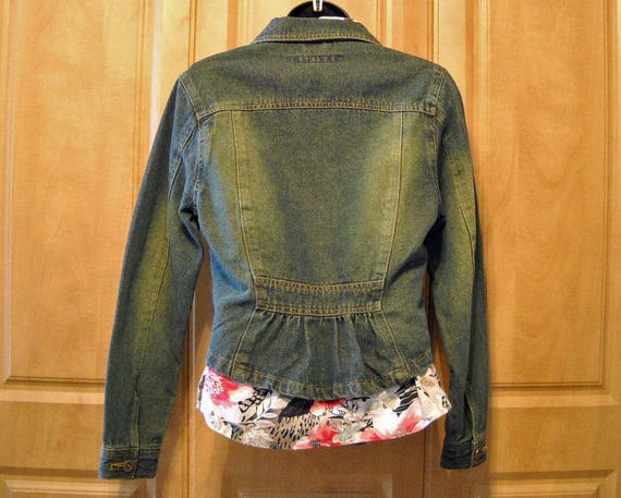 Vintage Jackets Stonewashed Denim Women's Small o… - image 2
