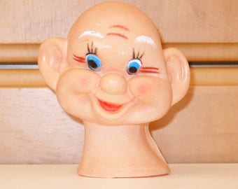 Doll Head Plastic Bald Head