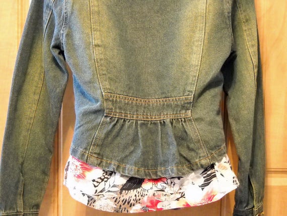 Vintage Jackets Stonewashed Denim Women's Small o… - image 4