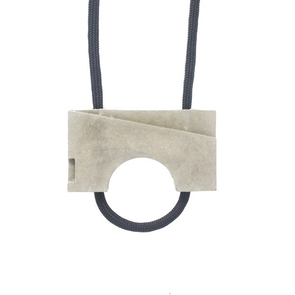 Concrete Necklace | Statement Necklace | Cement Jewelry | Geometric Pendant Necklace | gift for architect | Concrete Jewelry