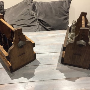 Rustic Carrying Case with Bottle Opener