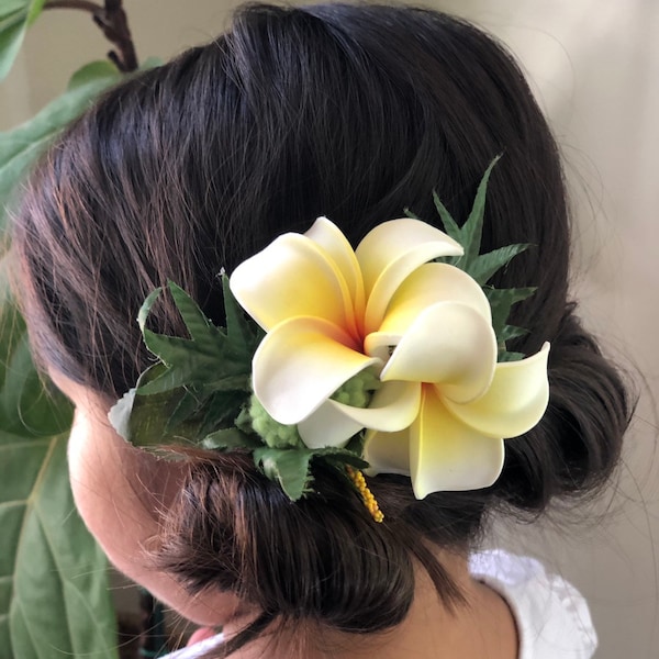 Hawaiian Hair Clips Etsy