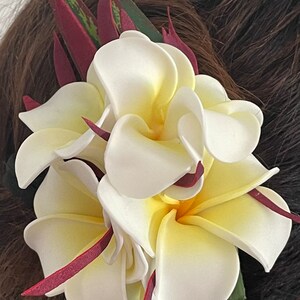 Plumeria Hair Clip