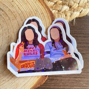 Rory and Lorelai Gilmore Sticker|Mothers Day|Chilton|Lukes Diner|Gilmore Girls Sticker|Book|Reading Sticker|Bookish Sticker|Kindle Sticker|