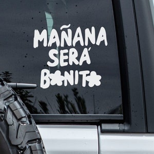 Manana Sera Bonito Car Decal|Karol G|Bichota|Car Decals|Mientras Me Curo Del Cora|Karol G Besties|X Si Volvemos|Karol G Sticker|Gift For Her