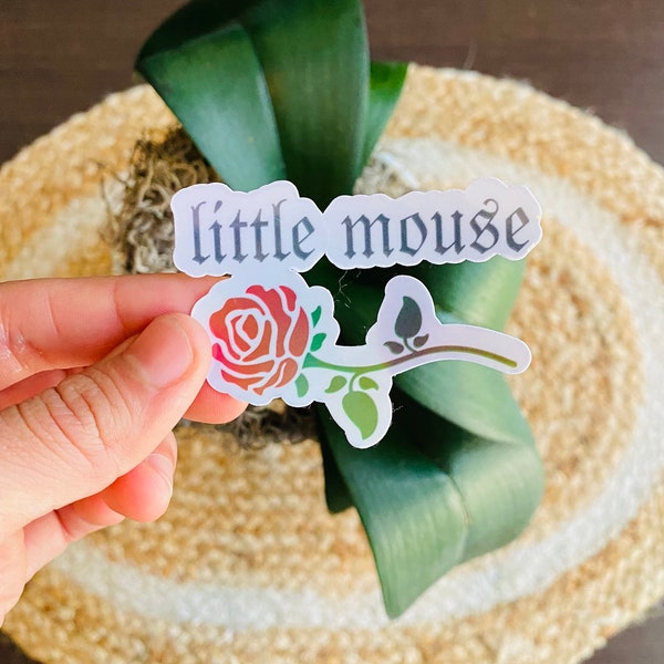 Little Mouse Sticker|Holographic Smut Sticker|Meadows Baby|Haunting Adeline|Hunting Adeline|Zade Meadows|Kindle Sticker|Booktok|Book Gifts|
