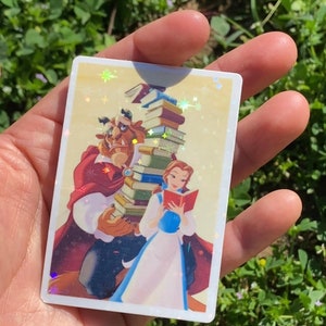 Beauty and the Beast Sticker|Belle Sticker|Holographic Sticker|Smut Sticker|Booktok|Belle Smut Stickers|Tale as Old as Time|Princess Belle|