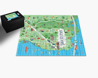 Madison Park Puzzle Illustrated-520 Pieces