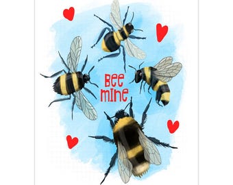 Be Mine, 10-Pack Greeting Cards