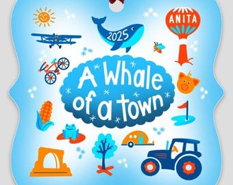 Anita, A Whale Of A Town Ornament