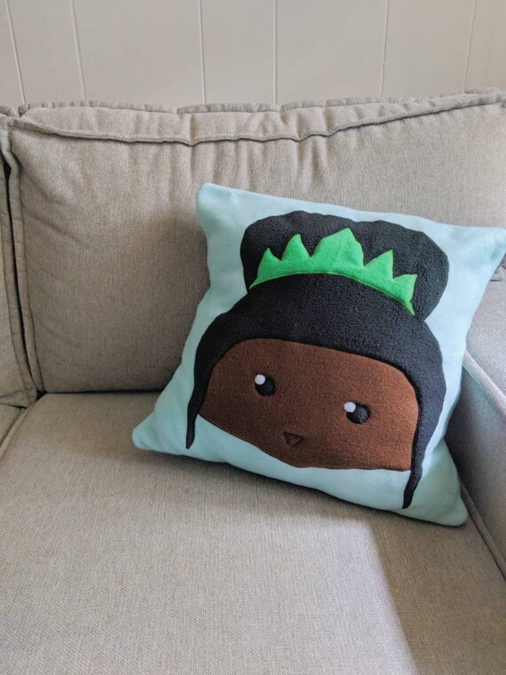 Custom Disney Princess Decorative Pillow Cover Minimalist Etsy