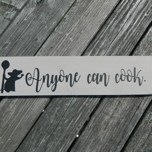 Disney Anyone Can Cook Metal Utensil Holder or Candle Holder Etsy