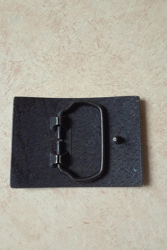 Vintage Brass Tone Metal Farah Belt Buckle Made i… - image 6